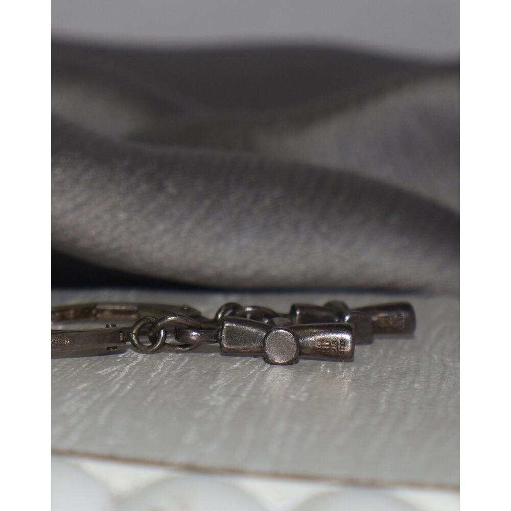 James Avery 925 St.Teresa Cross Dangle Earrings 2.2G / 1.2in - Picture 3 of 3